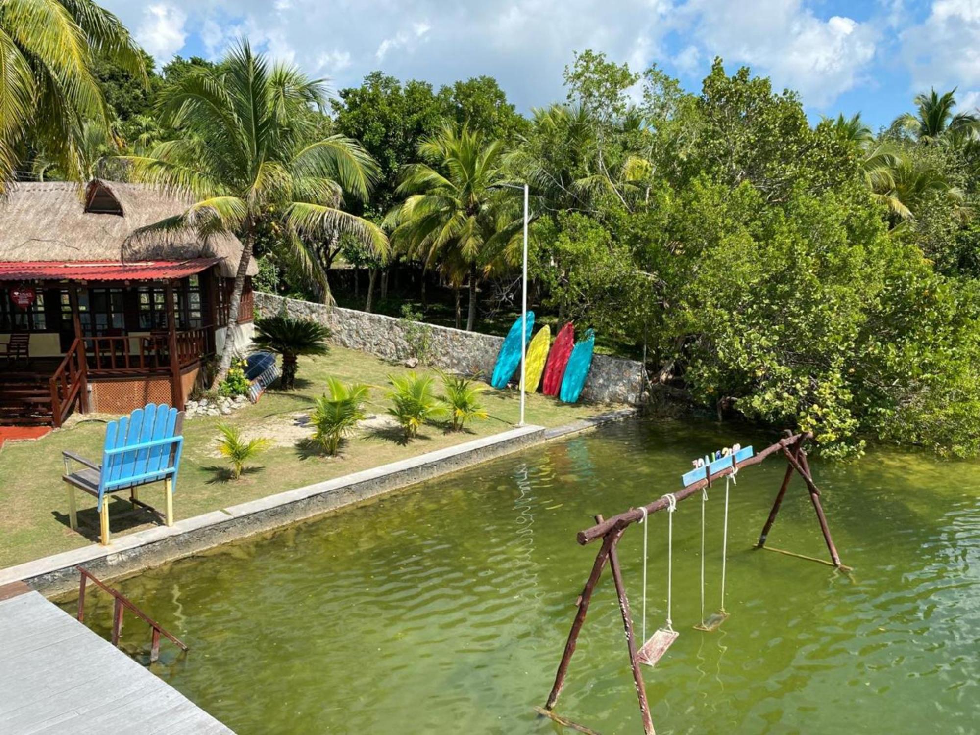 Coras Place Bacalar Lagoon Front Apartment Exterior photo