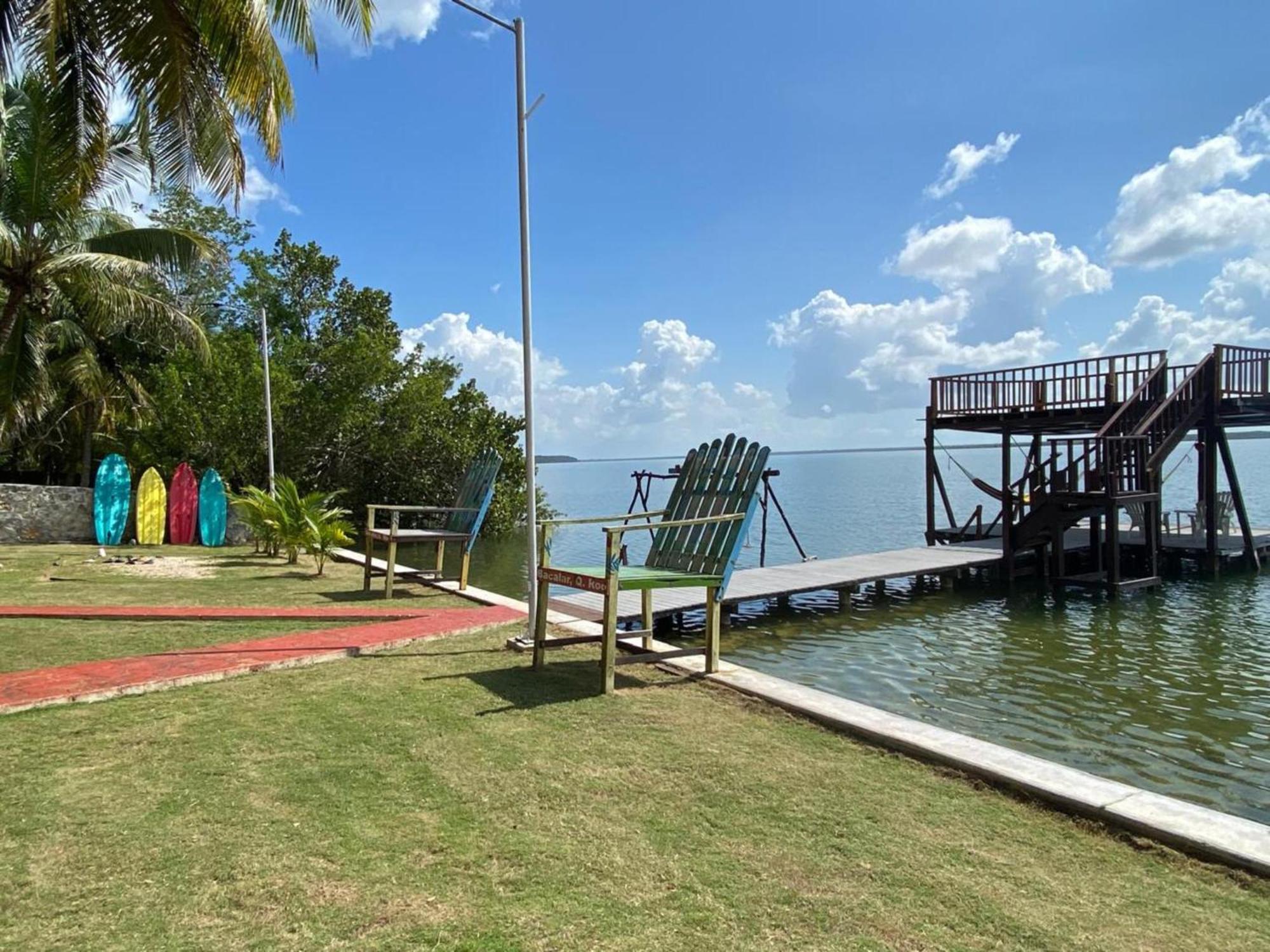 Coras Place Bacalar Lagoon Front Apartment Exterior photo